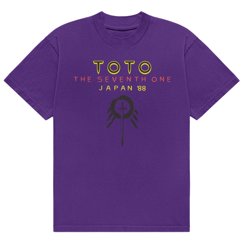 Toto Japan Tour '88 Tシャツ Seventh One Japan Tee – TOTO UK/EU